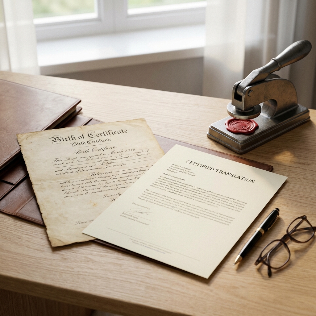 Как перевести свидетельство о рождении с заверением